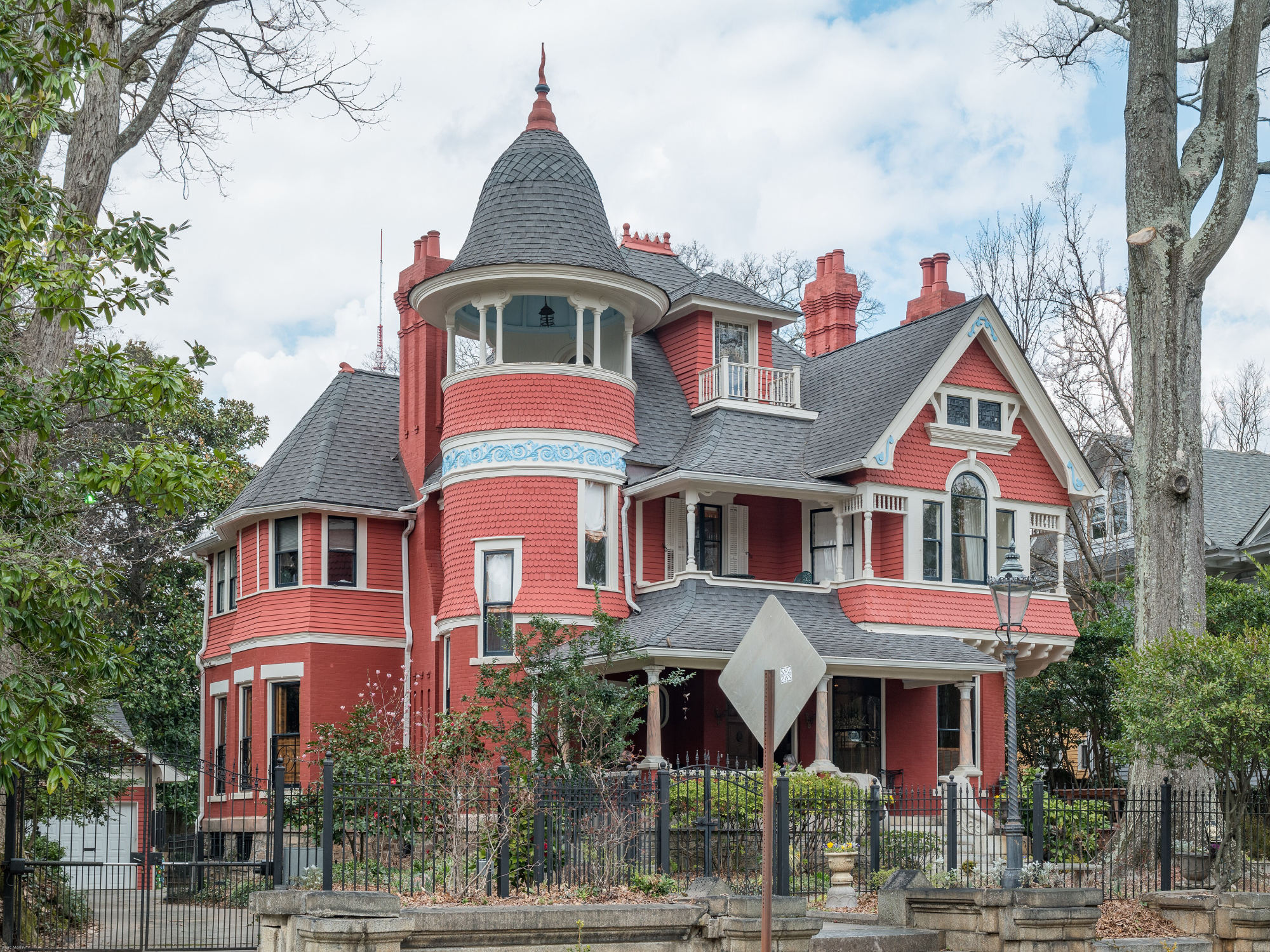 The Queen Anne style Beath-Dickey House in Inman Park, Atlanta